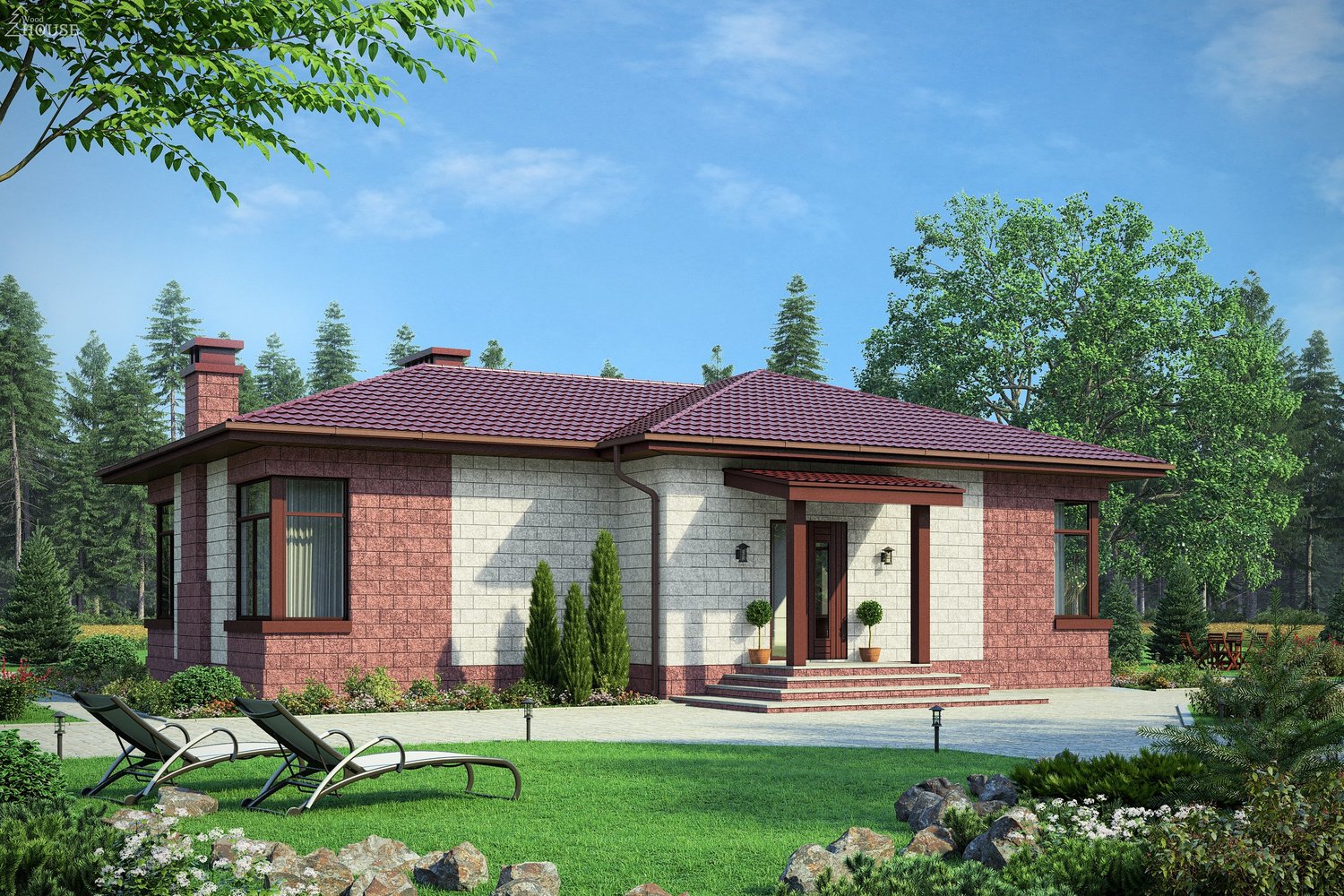 Дома из камня